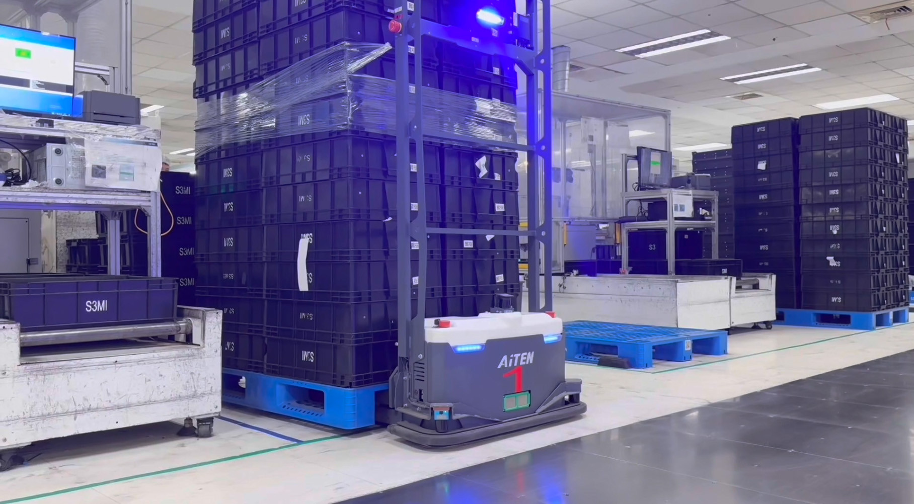 ​AGV无人叉车的应用：AiTEN jinnianhui如何赋能工厂内部物流